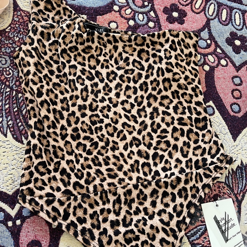 Cheetah print bodysuit
